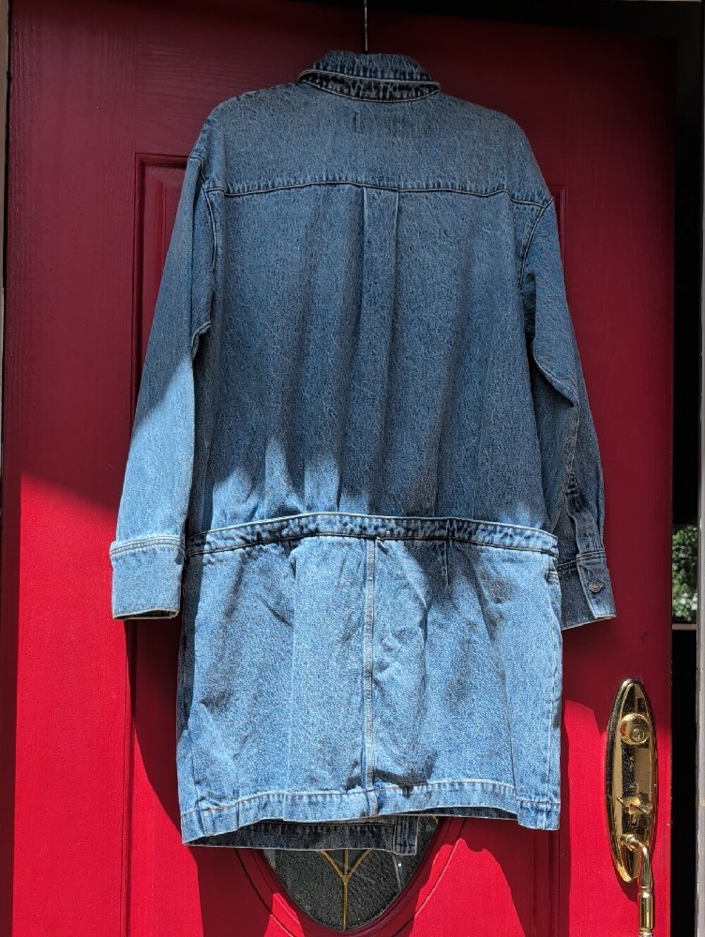 NWT - KBB by Kahlana Assymetrical Denim Dress - Picture 5 of 12